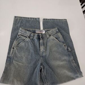 Old Navy Blue Denim Wide Leg Jeans